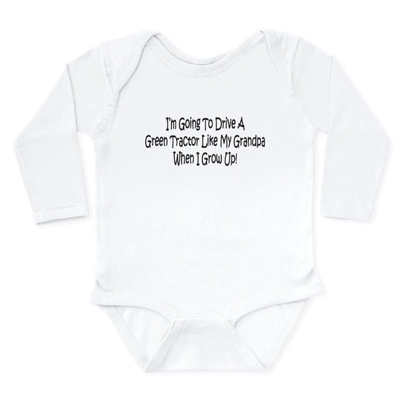CafePress - Grengrandpab Body Suit - Long Sleeve Cotton Baby Bodysuit