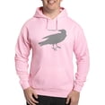 thumbnail image 1 of CafePress - Grey Nevermore Raven Hooded Sweatshirt - Pullover Hoodie, Hooded Sweatshirt, 1 of 4