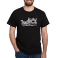 thumbnail image 1 of CafePress - Grey Victorian Hearse T Shirt - Men's Classic Graphic Cotton T-Shirt, 1 of 4