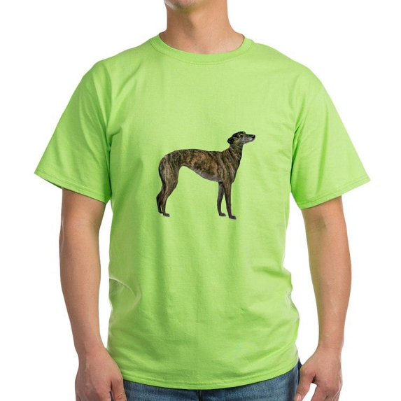 CafePress - Greyhound (Brindle) Light T Shirt - Light T-Shirt - CP