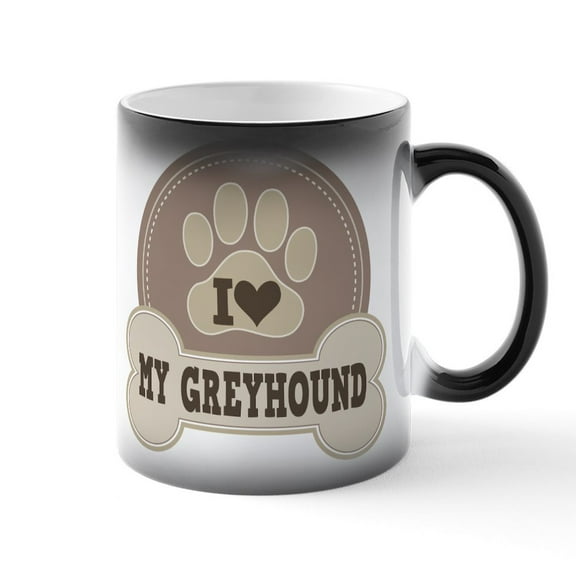 CafePress - Greyhound Dog Gift Idea - 11 oz Color Changing Magic Mug