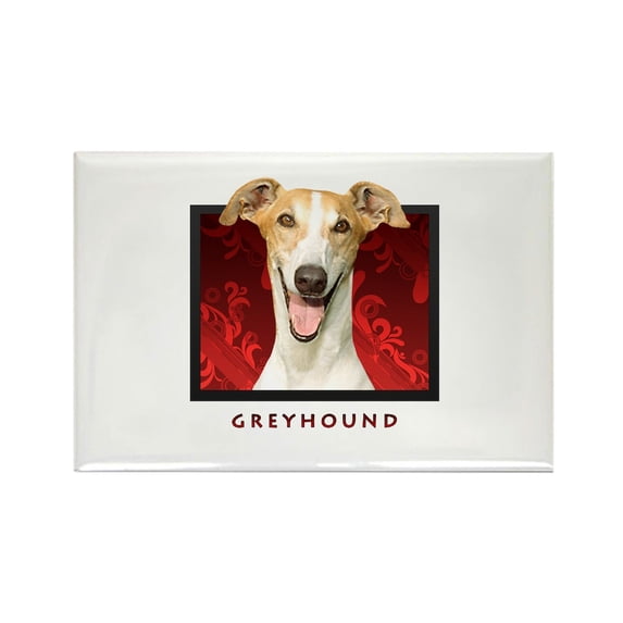 CafePress - Greyhound - Rectangle Magnet, 2"x3" Refrigerator Magnet