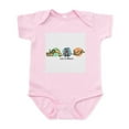 thumbnail image 1 of CafePress - Greyhoundslifeisgreyt Body Suit - Baby Light Bodysuit, Size Newborn - 24 Months, 1 of 4