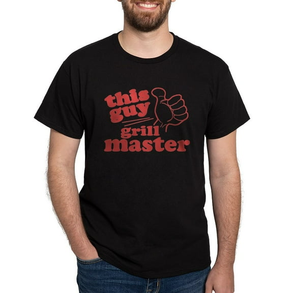 CafePress - Grill Master T Shirt - Men's Classic Graphic Cotton T-Shirt