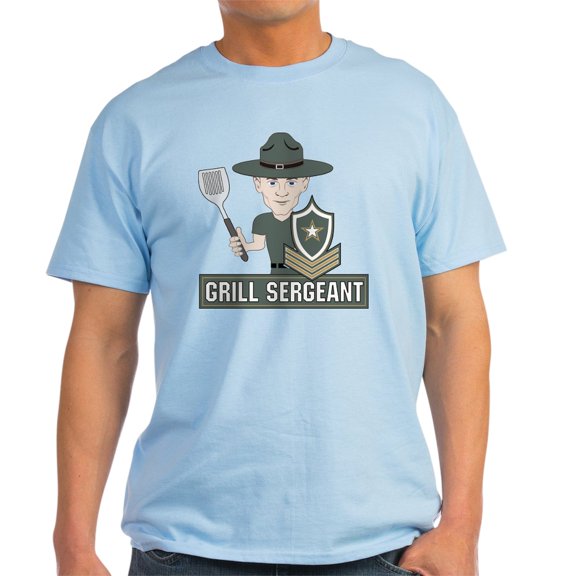 CafePress - Grill Sergeant Light T Shirt - Light T-Shirt - CP