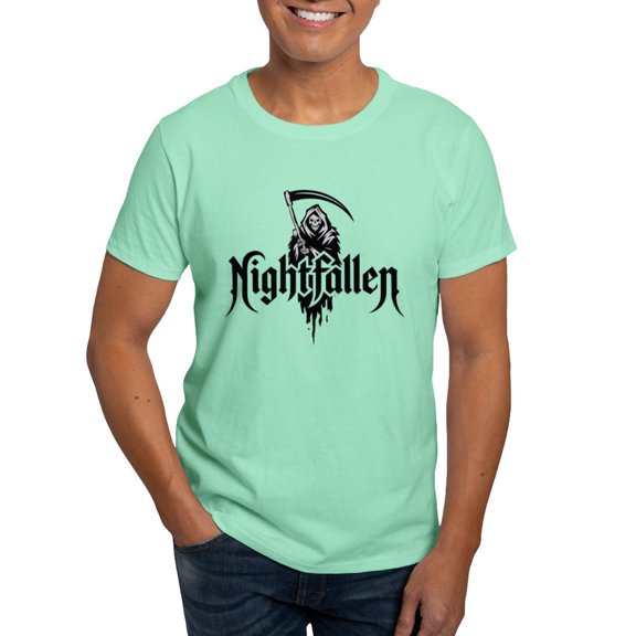 CafePress - Grim Reaper Nightfallen Design Men's Value T Shirt - Men's Classic Graphic Cotton T-Shirt