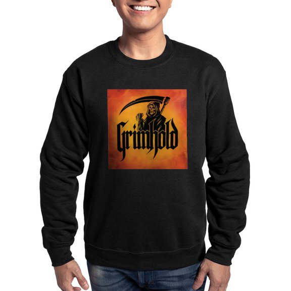 CafePress - Grimhold Reaper Logo - Classic Crew Neck Sweatshirt