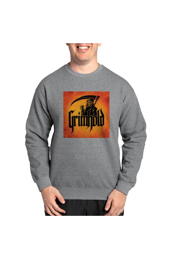 - Grimhold Reaper Logo - Crew Neck Sweatshirt