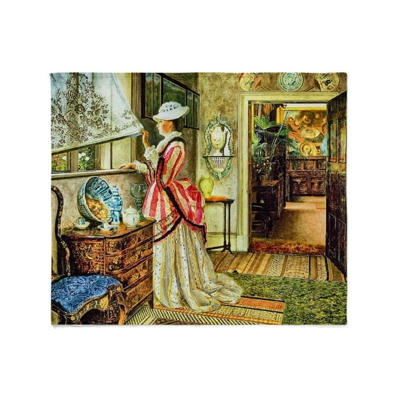 CafePress - Grimshaw: Summer (1875) Throw Blanket - Soft Fleece Throw Blanket, 50"x60" for All Ages