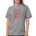 thumbnail image 1 of CafePress - Grizzly (Red Text For Black T) T Shirt - Womens Comfort Colors® Shirt, 1 of 4