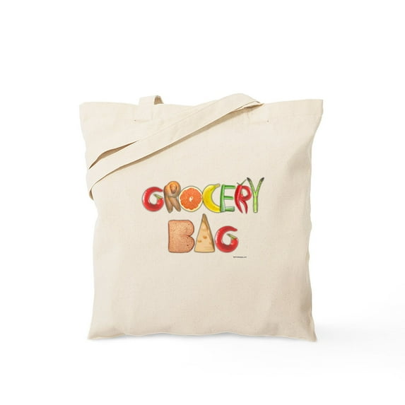 CafePress - Grocery Bag Canvas Tote - Unisex Canvas Tote Bag, Beige, 1-Piece