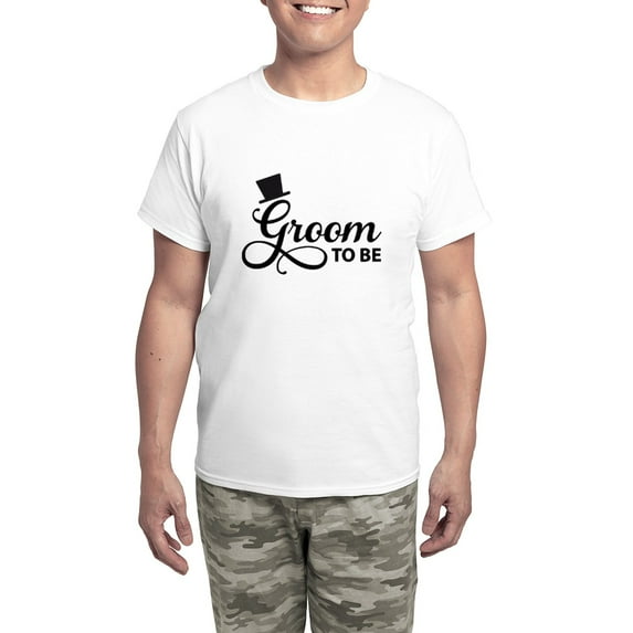 CafePress - Groom To Be Pajamas - Men's Light Loose Fit Cotton Pajama Set