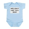 thumbnail image 1 of CafePress - Grow Up Badger Infant Bodysuit - Baby Light Bodysuit, Size Newborn - 24 Months, 1 of 4