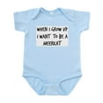thumbnail image 1 of CafePress - Grow Up Meerkat Infant Bodysuit - Baby Light Bodysuit, Size Newborn - 24 Months, 1 of 4