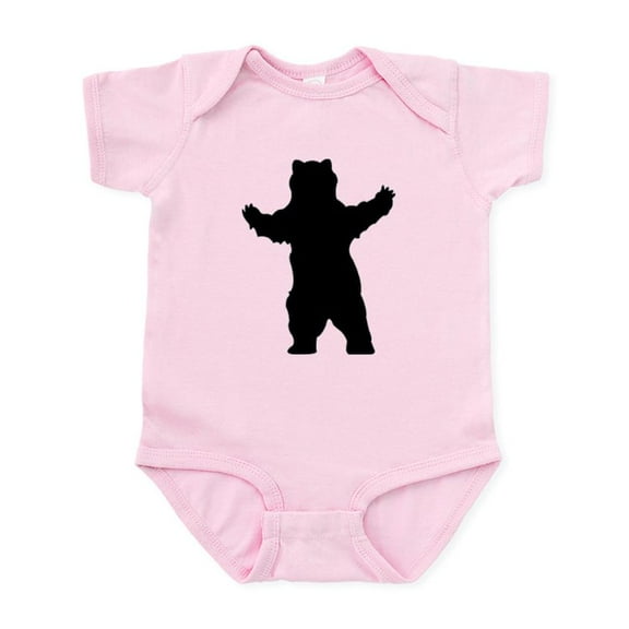CafePress - Growling Grizzly Bear Infant Bodysuit - Baby Light Bodysuit, Size Newborn - 24 Months