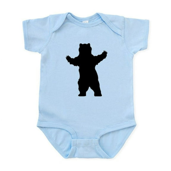 CafePress - Growling Grizzly Bear Infant Bodysuit - Baby Light Bodysuit, Size Newborn - 24 Months