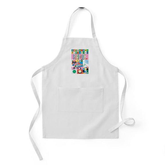 CafePress - Grown Ups Play With Play Doh - Kids Apron