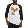 thumbnail image 1 of CafePress - Grumpy Chihuahua Baseball Jersey - Cotton Baseball Jersey, 3/4 Raglan Sleeve Shirt, 1 of 4