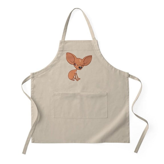 CafePress - Grumpy Chihuahua - Kitchen Apron with Pockets, Grilling Apron, Baking Apron