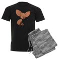 thumbnail image 1 of CafePress - Grumpy Chihuahua Pajamas - Men's Dark Loose Fit Cotton Pajama Set, 1 of 7