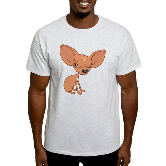 CafePress - Grumpy Chihuahua T Shirt - Men's Classic Graphic T-Shirt