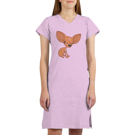 CafePress - Grumpy Chihuahua - Women's Nightshirt