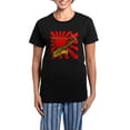 thumbnail image 1 of CafePress - Grunge Japan Sax Women's Dark Pajamas - Women's Short Sleeve Print T-Shirt and Pants Dark Cotton Pajama Set, 1 of 7