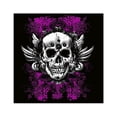 thumbnail image 1 of CafePress - Grunge Skull Square Sticker 3 X 3 - Square Sticker 3" x 3", 1 of 1