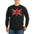 thumbnail image 1 of CafePress - Grunge UK Flag Long Sleeve Dark T Shirt - Long Sleeve Dark T-Shirt, 1 of 4