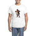 thumbnail image 1 of CafePress - Gruss Vom (Greetings From) Krampus Pajamas - Men's Light Loose Fit Cotton Pajama Set, 1 of 7