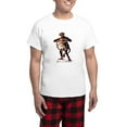 thumbnail image 1 of CafePress - Gruss Vom (Greetings From) Krampus Pajamas - Men's Light Loose Fit Cotton Pajama Set, 1 of 7
