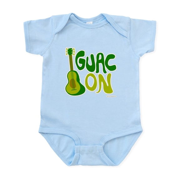 CafePress - Guac On Infant Bodysuit - Baby Light Bodysuit, Size Newborn - 24 Months