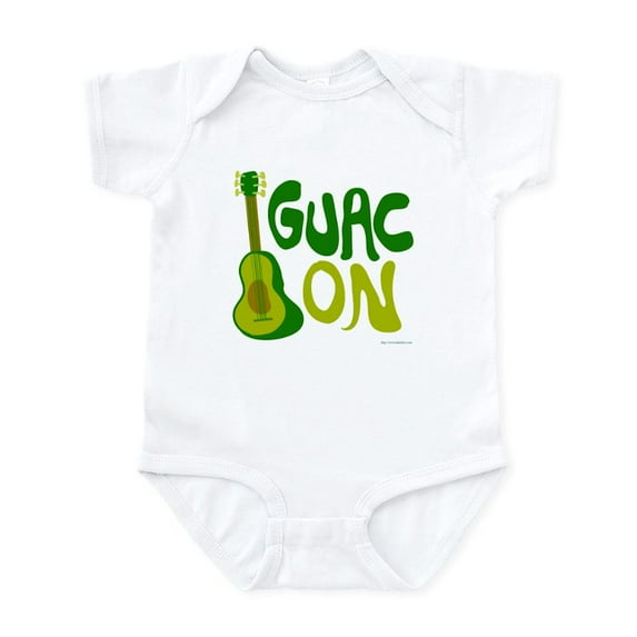 CafePress - Guac On Infant Bodysuit - Baby Light Bodysuit, Size Newborn - 24 Months