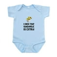 thumbnail image 1 of CafePress - Guacamole Is Extra Body Suit - Baby Light Bodysuit, Size Newborn - 24 Months, 1 of 4