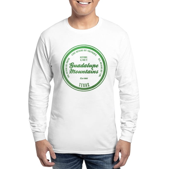 CafePress - Guadalupe Mountains National Park, Texas Long Slee - Unisex Cotton Long Sleeve T-Shirt