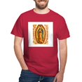 thumbnail image 1 of CafePress - Guadalupe With Roses Black T Shirt - Men's Classic Graphic Cotton T-Shirt, 1 of 4