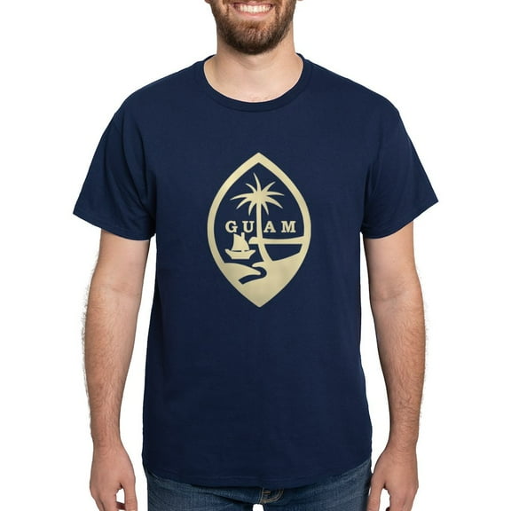 CafePress - Guam Dark T Shirt - Men's Classic Graphic Cotton T-Shirt