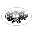 thumbnail image 1 of CafePress - Guam Graffiti Sticker - Sticker (Oval), 1 of 1