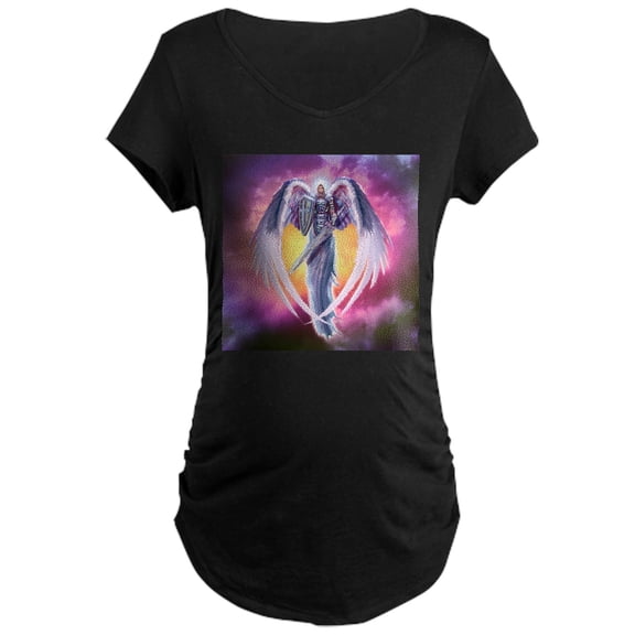 CafePress - Guardian Angel Maternity T Shirt - Maternity Dark T-Shirt