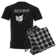 thumbnail image 1 of CafePress - Guess What? Chicken Butt! Pajamas - Men's Dark Loose Fit Cotton Pajama Set, 1 of 7