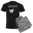 thumbnail image 1 of CafePress - Guess What? Chicken Butt! Pajamas - Men's Dark Loose Fit Cotton Pajama Set, 1 of 7