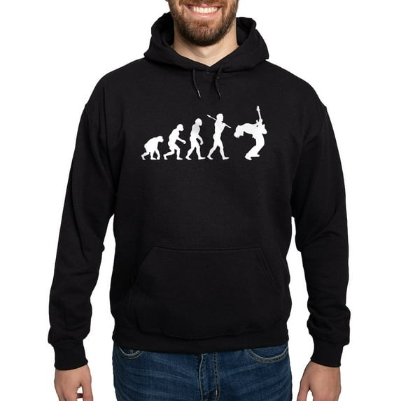 CafePress - Guitar Player Hoodie (Dark) - Pullover Hoodie, Classic, Comfortable Hooded Sweatshirt