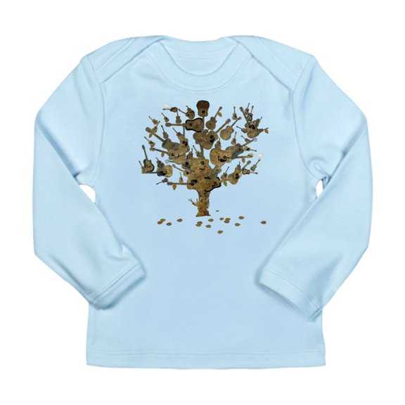 CafePress - Guitar Tree Long Sleeve Infant T Shirt - Long Sleeve Infant T-Shirt