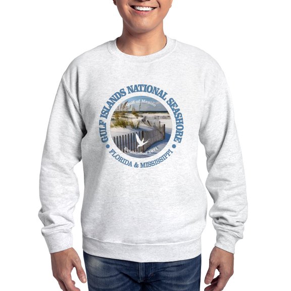 CafePress - Gulf Islands National Seashore Sweatshirt - Crew Neck Sweatshirt