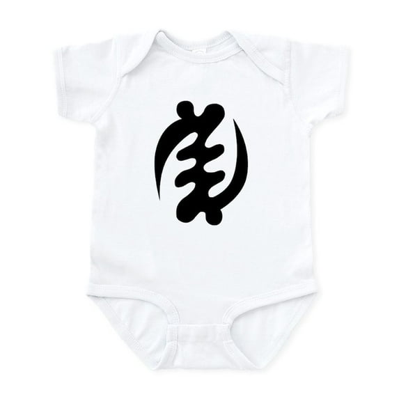 CafePress - Gye Nyame Infant Bodysuit - Baby Light Bodysuit, Size Newborn - 24 Months
