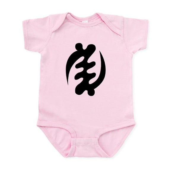 CafePress - Gye Nyame Infant Bodysuit - Baby Light Bodysuit, Size Newborn - 24 Months