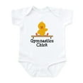 thumbnail image 1 of CafePress - Gymnastics Chick Infant Bodysuit - Baby Light Bodysuit, Size Newborn - 24 Months, 1 of 4