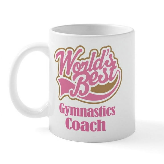 CafePress - Gymnastics Coach Gift Mug - 11 oz Ceramic Mug - Novelty Coffee Tea Cup