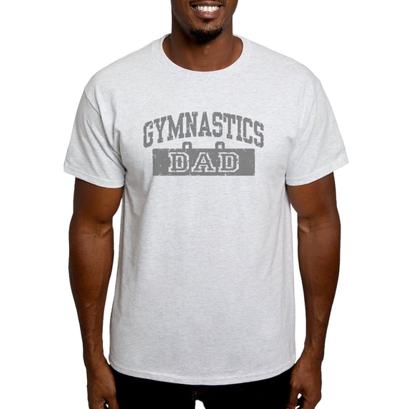 CafePress - Gymnastics Dad Light T Shirt - Men's Classic Graphic T-Shirt