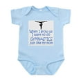 thumbnail image 1 of CafePress - Gymnastics...Just Like MOM Infant Bodysuit - Baby Light Bodysuit, Size Newborn - 24 Months, 1 of 4